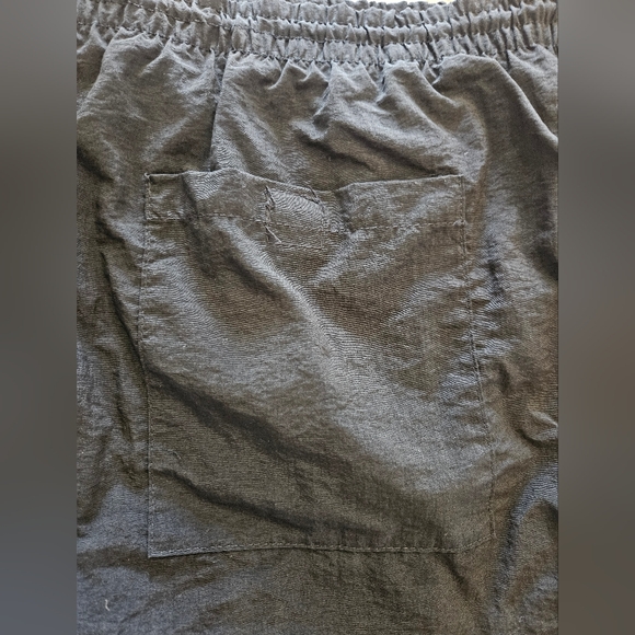 Vtg 90s Pipeline Mens Large Spell Out Swim Trunks Black - Picture 6 of 6